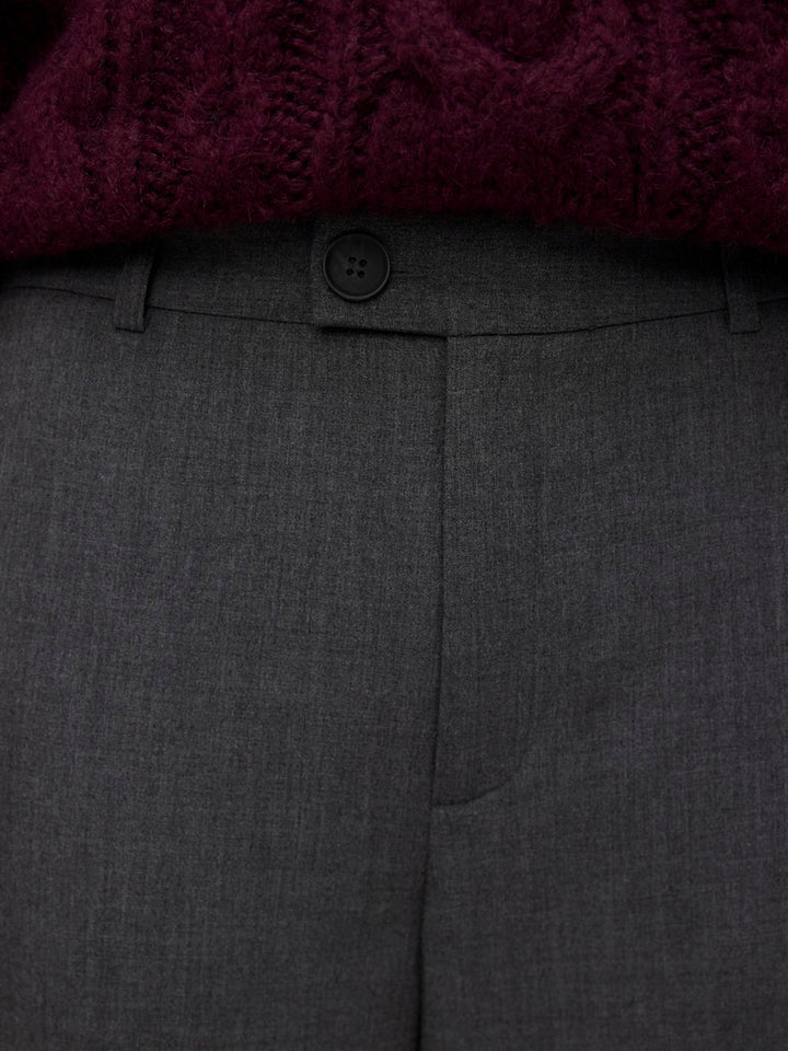 Vmtexas Mw Straight Pant Noos - Grijs Melee