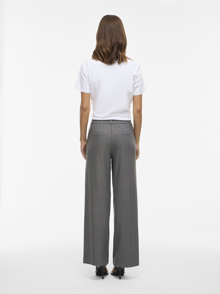Vivarone Pattern Hw Wide Pant - Noos - Grijs Melee