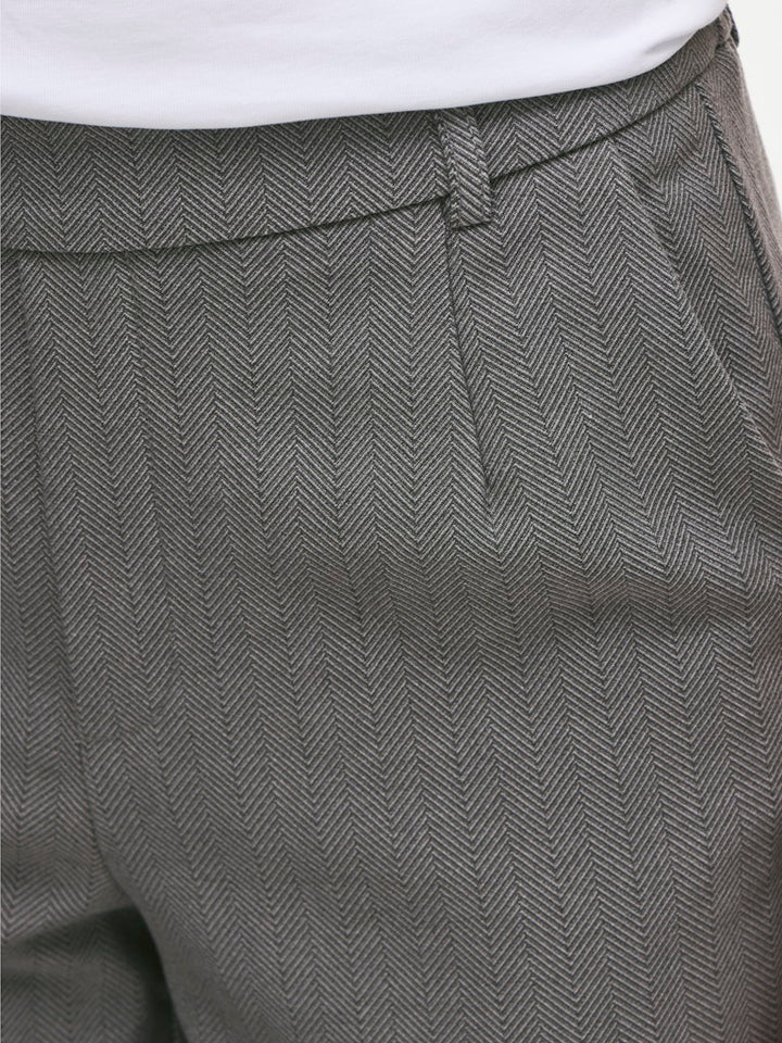 Vivarone Pattern Hw Wide Pant - Noos - Grijs Melee