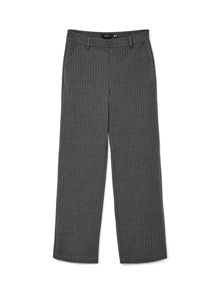 Vmmaya Jojo Mw Straight Pant Noos - Grijs Dessin