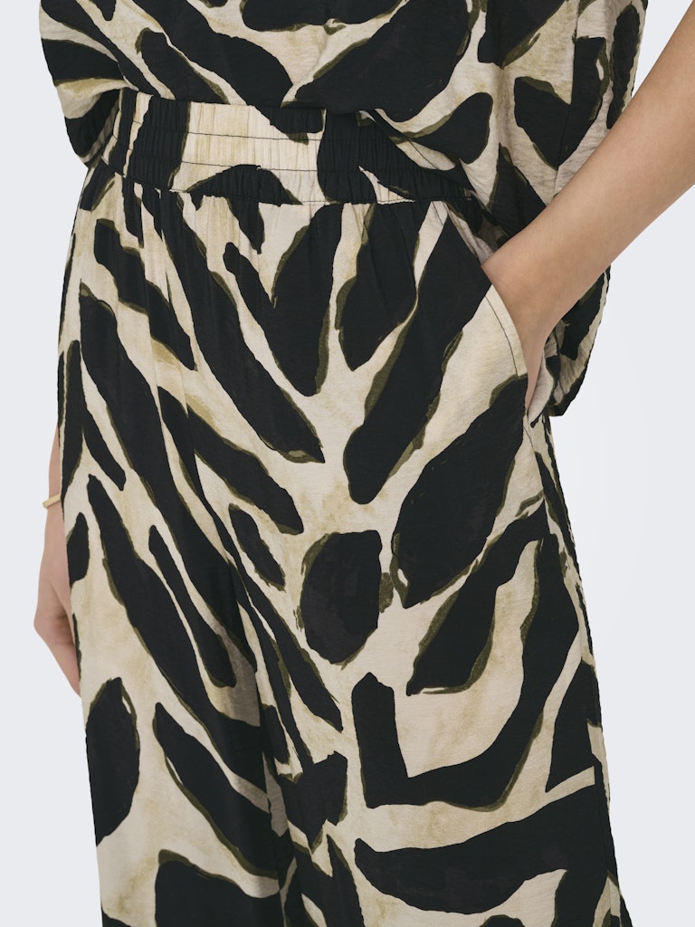 Jdyjasmine Mw Pant Wvn - Zwart Dessin