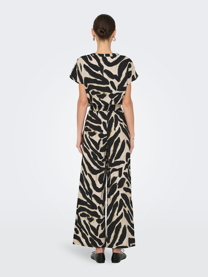 Jdyjasmine Mw Pant Wvn - Zwart Dessin