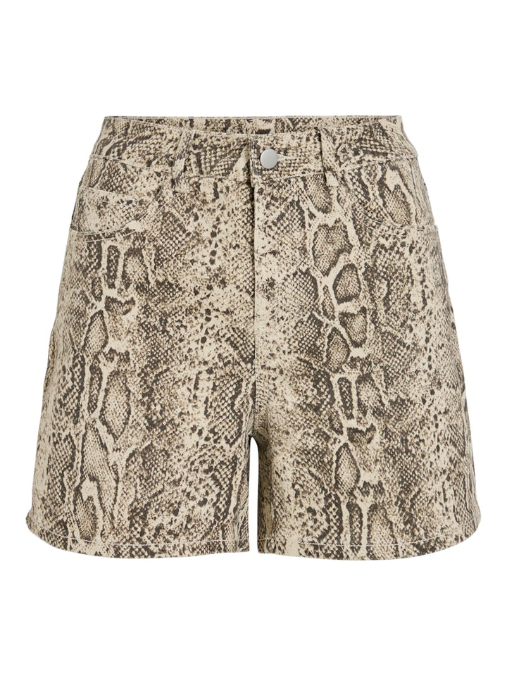 Vichia Rw Denim Short - Bruin Dessin