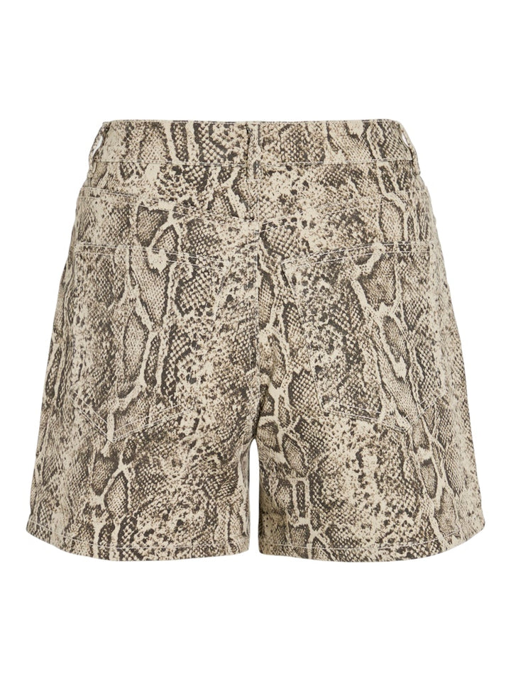 Vichia Rw Denim Short - Bruin Dessin