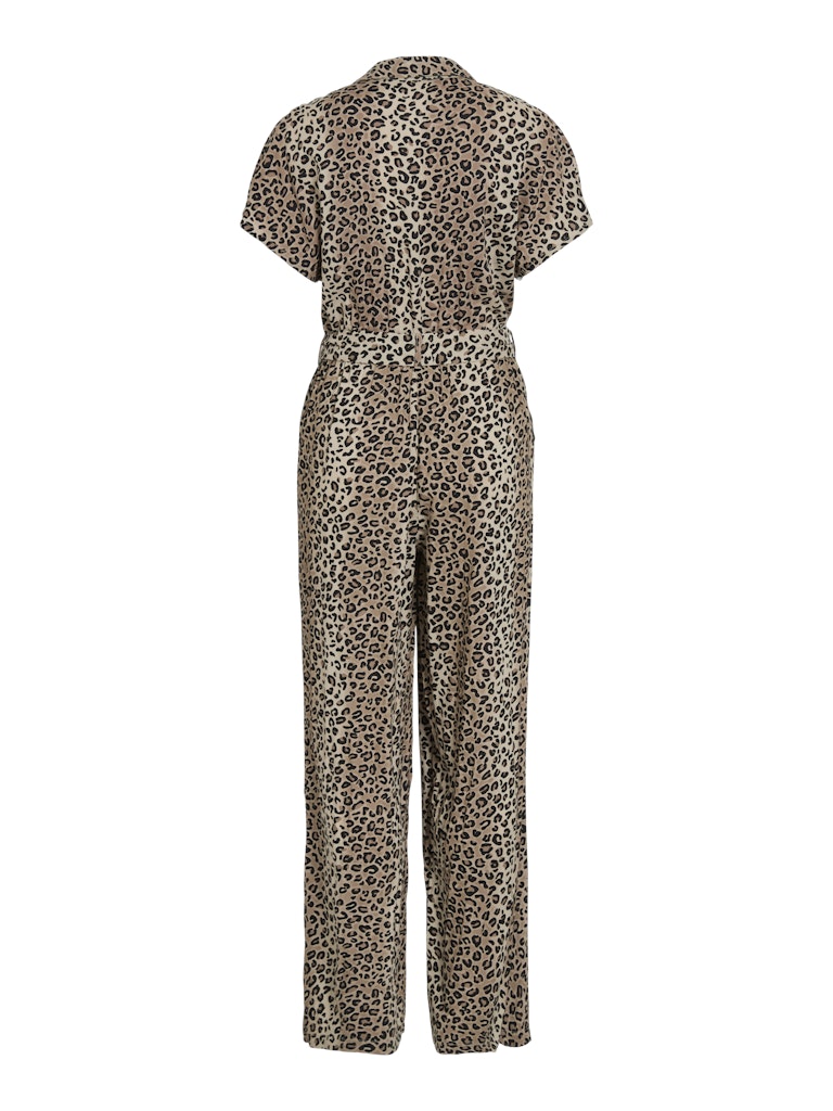 Violine Ss Jumpsuit - Bruin Dessin