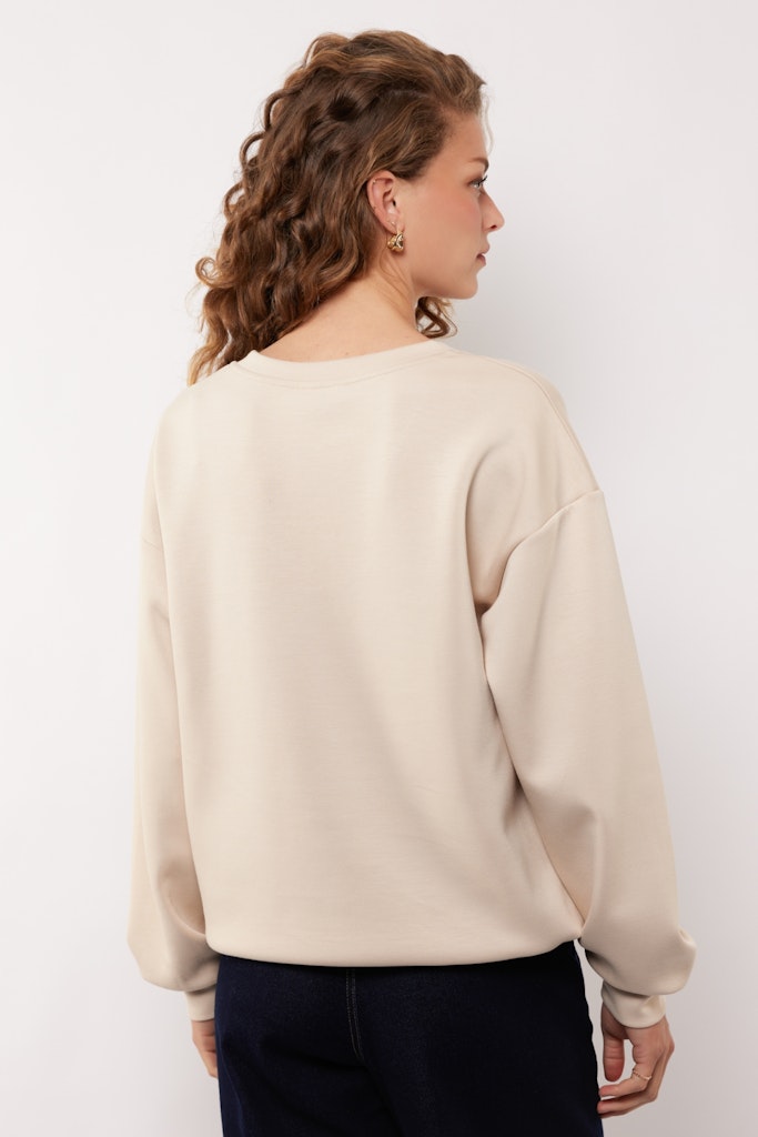 Salma Sweater##1; 014 Sand - Beige