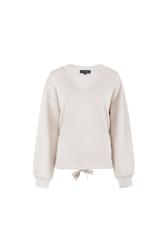 Salma Sweater##1; 014 Sand - Beige