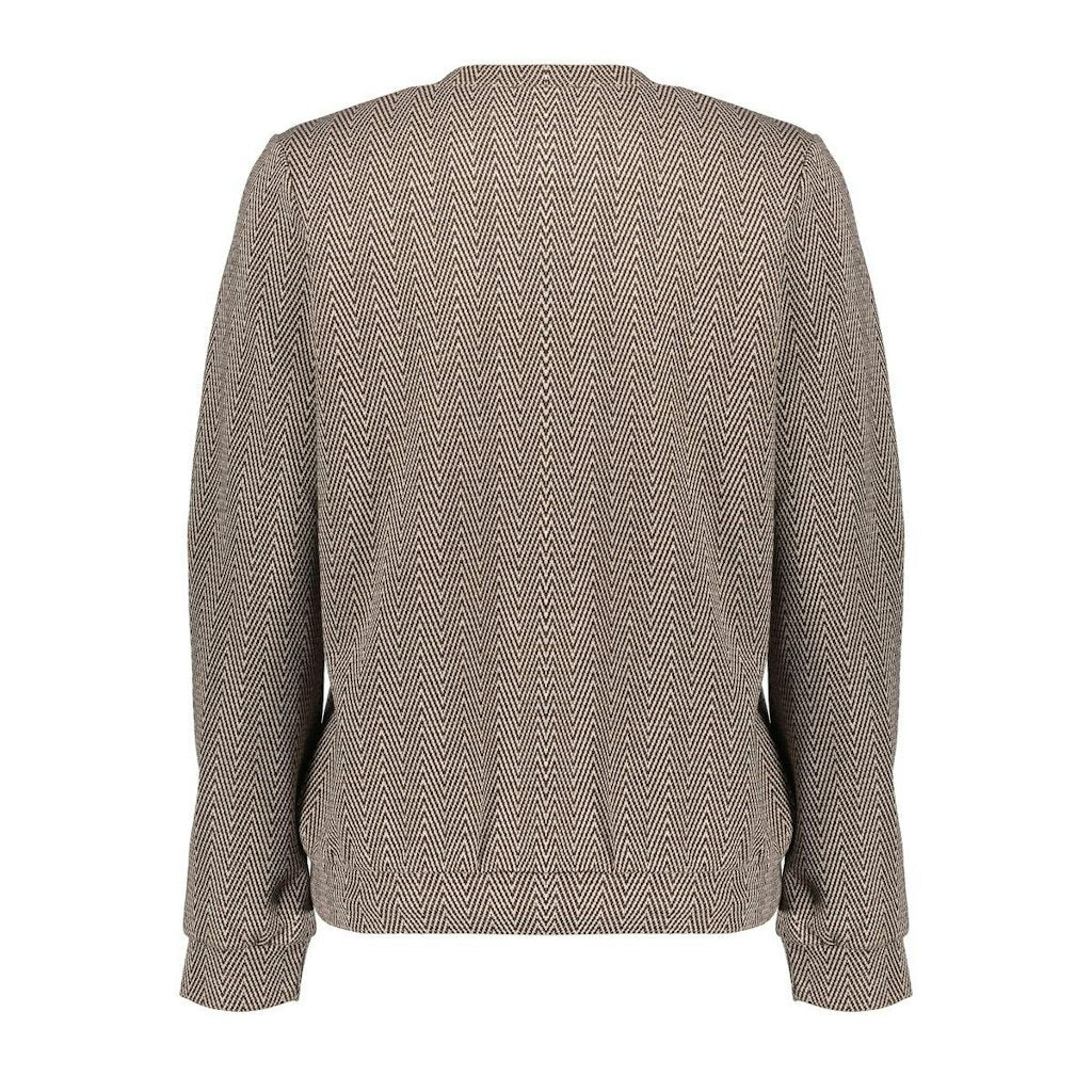 Top Jacquard - Bruin Dessin