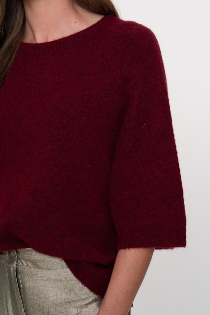 Pull 3/4 Sleeve - Bordeaux