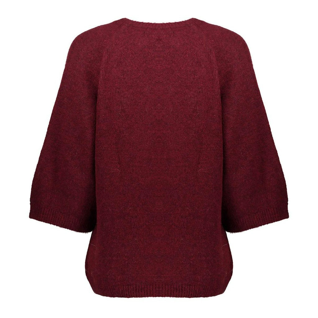 Pull 3/4 Sleeve - Bordeaux