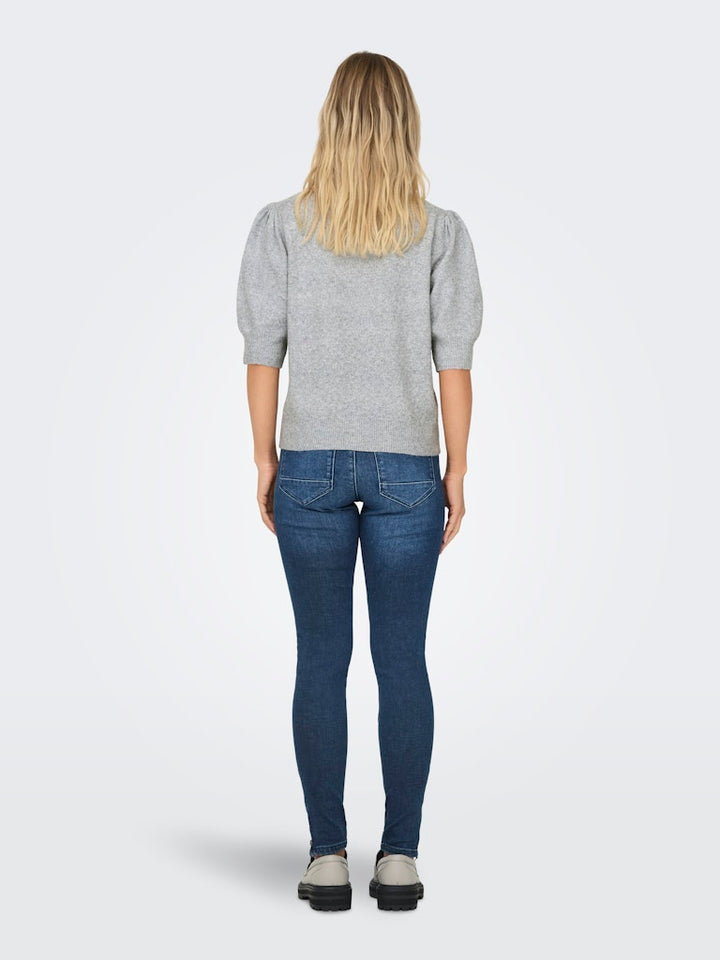Onlrica Life 2/4 Pullover Knt Noos - Grijs Melee