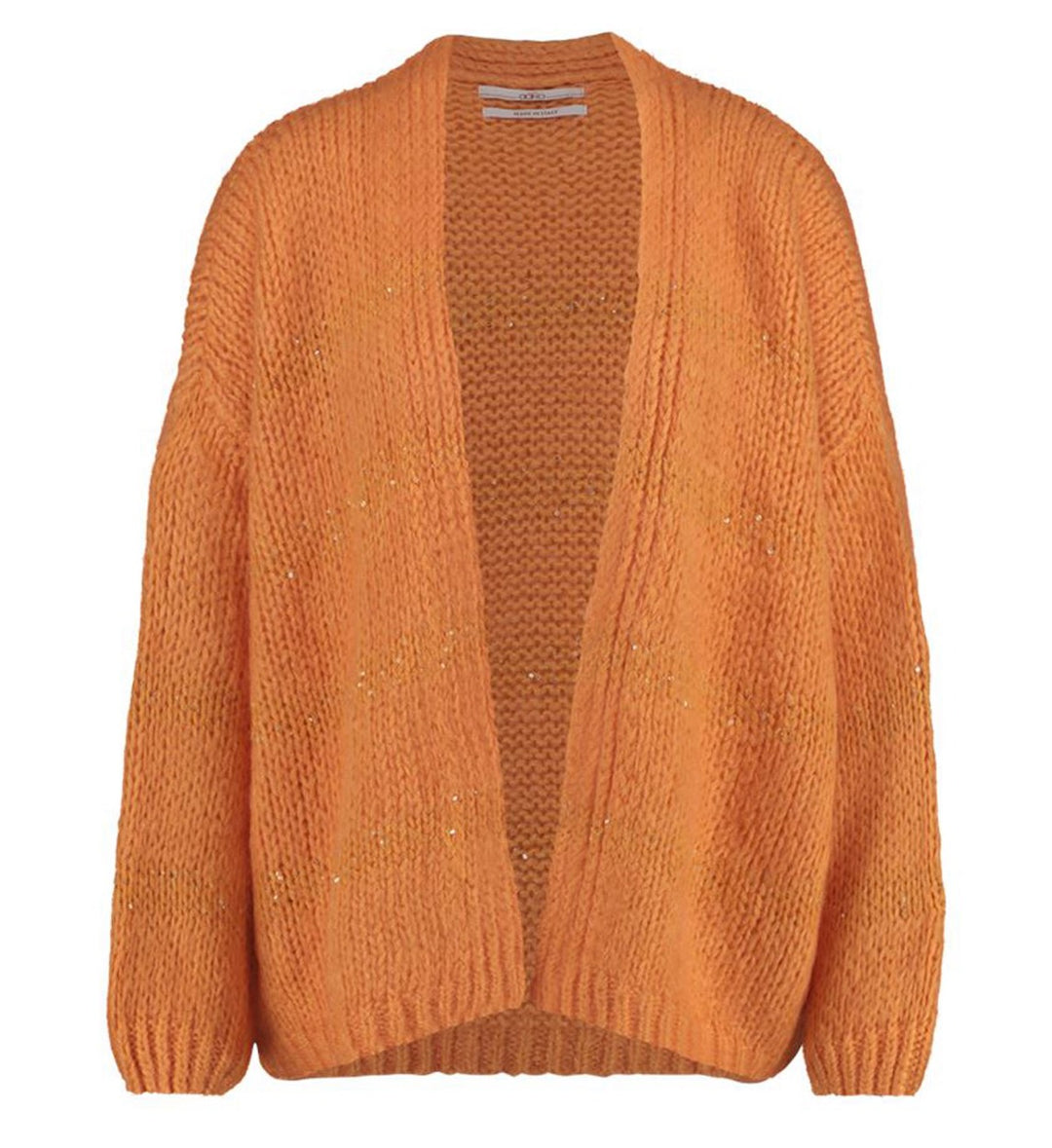 Viril Open L/s Knit Cardigan - Noos - Abricot