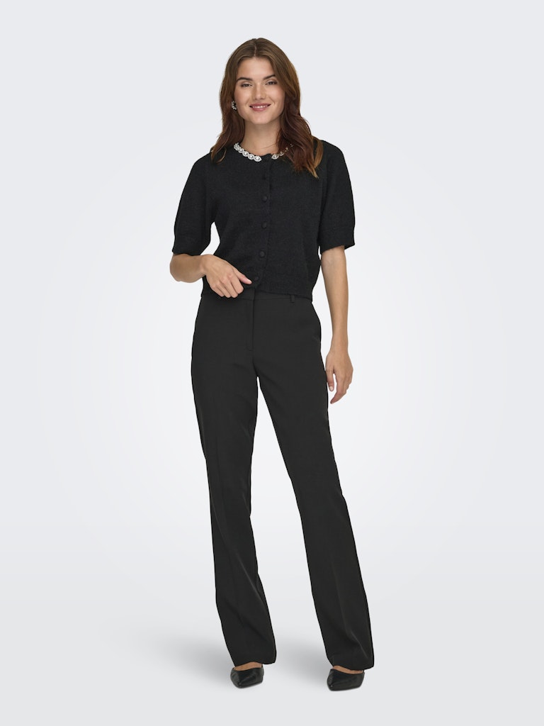 Jdyalva Life 2/4 Embel Cardigan Knt Noos - Zwart