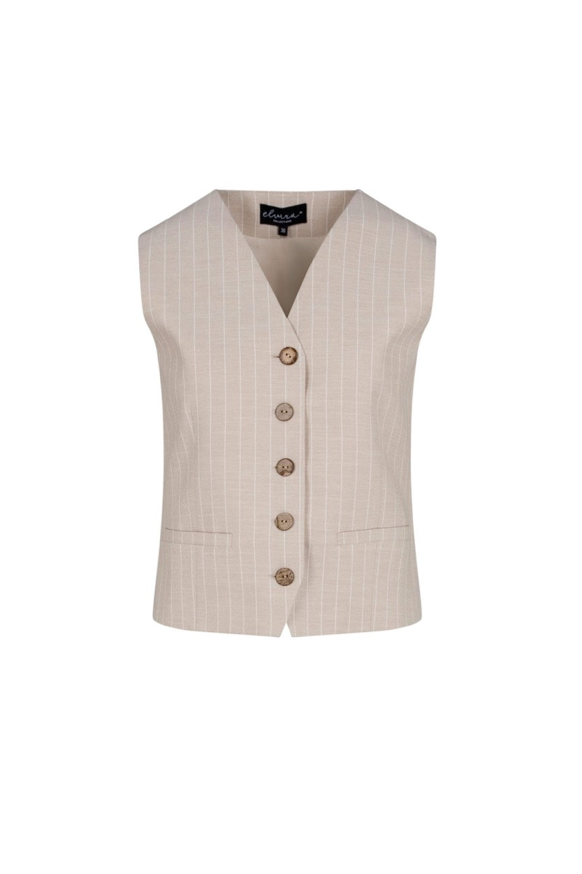 Gilet Jody - Zand Dessin