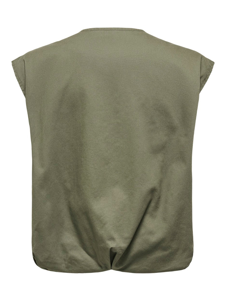 Onlstine Waistcoat - Army