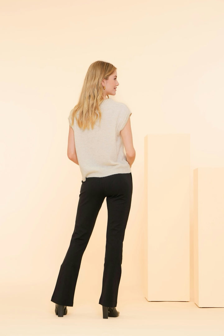 Spencer With Lurex Stitch - Off-white