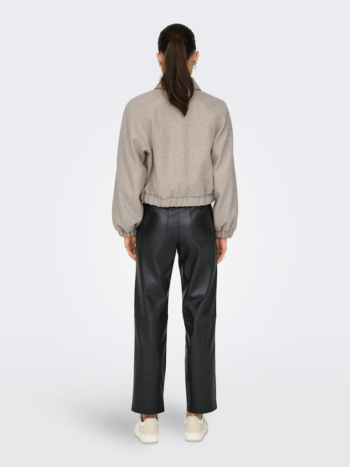 Onlnancy Life Collar Jacket Cc Otw - Zand