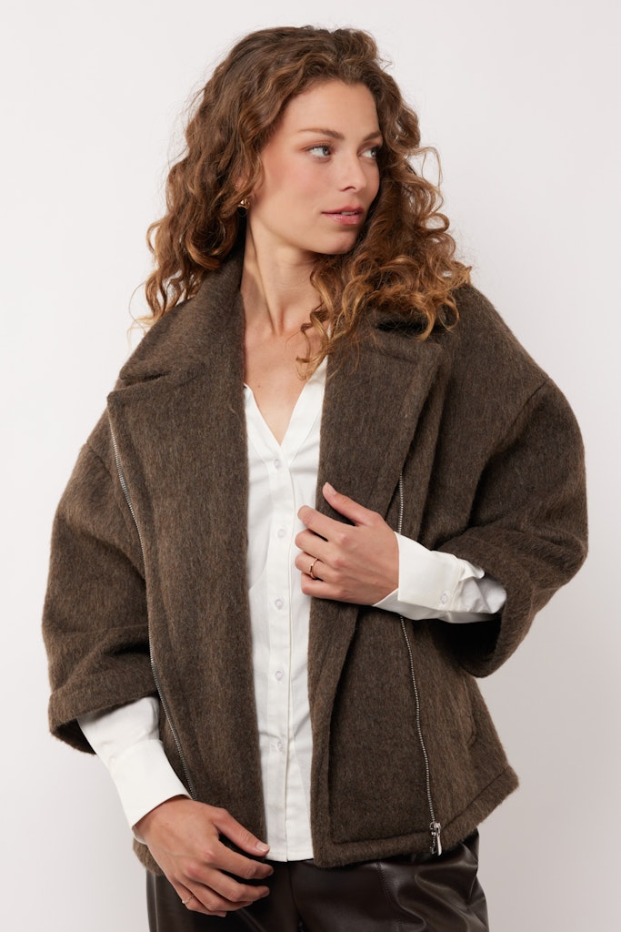 Martina Jacket##6; 514 Dark Chocola - Bruin