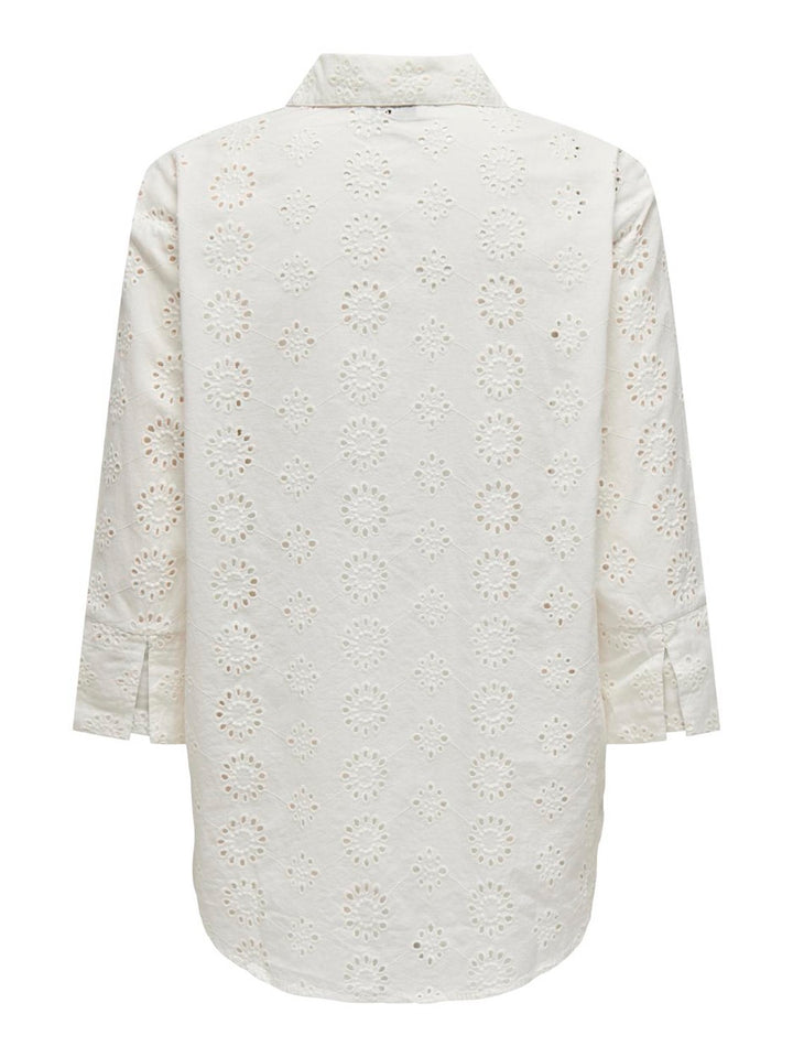 Jdytallie 3/4 Long Shirt Wvn Noos - Off-white