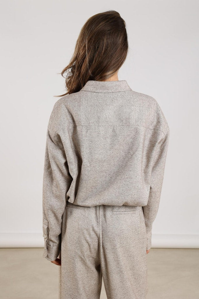 Lara Blouse Strass - Zand Dessin