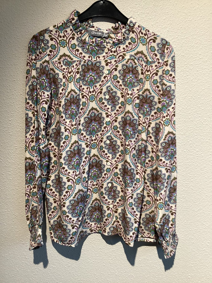Blouse Print - Ecru Dessin