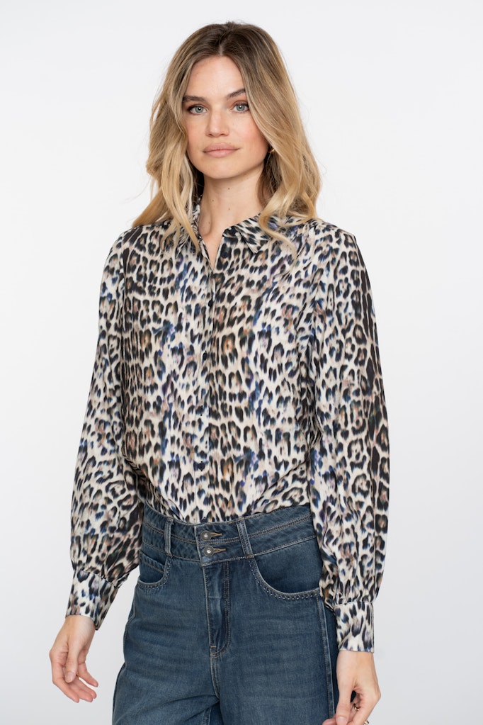 Blouse Animal - Ecru Dessin