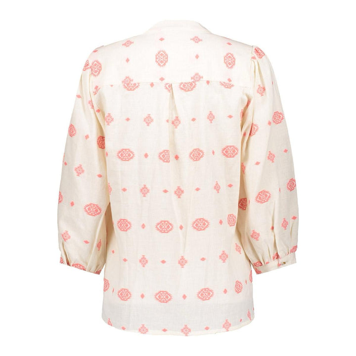 Blouse Embroidery - Ecru Dessin