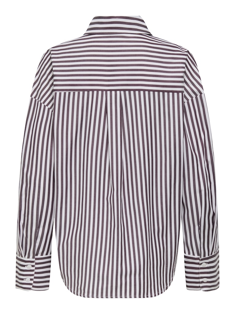 Jdyvesper L/s Loose Shirt Wvn Noos - Wit Dessin