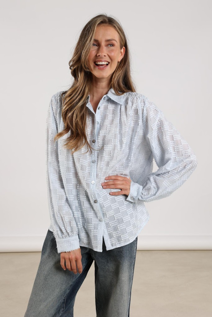 Fenne Blouse - Lichtblauw