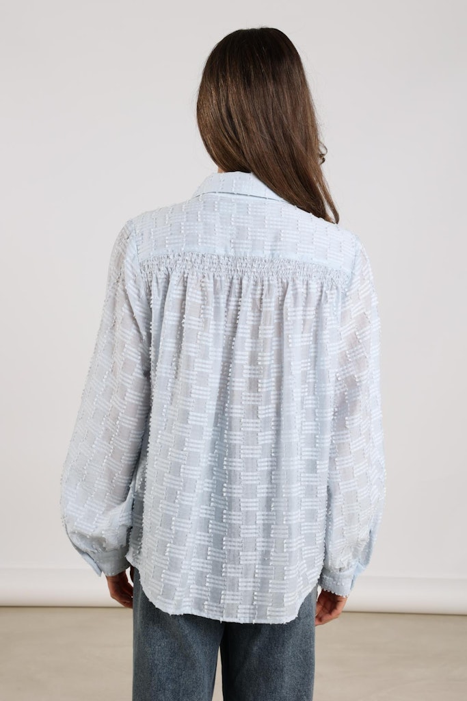 Fenne Blouse - Lichtblauw