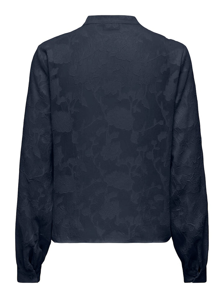Jdygrace L/s V-neck Shirt Wvn - Navy