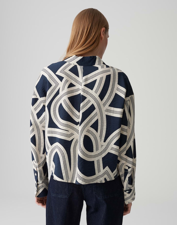 Famena Lane 10442013343367 - Blauw Dessin