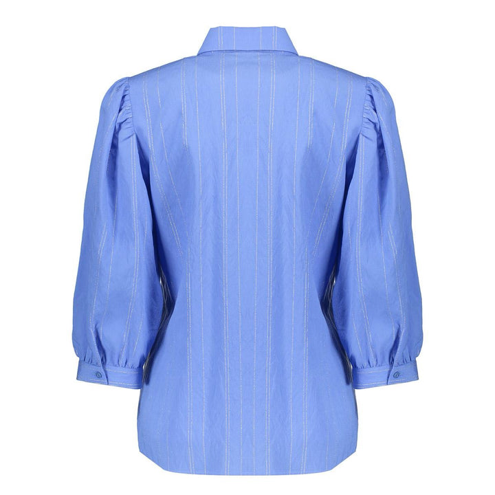 Blouse - Blauw Dessin