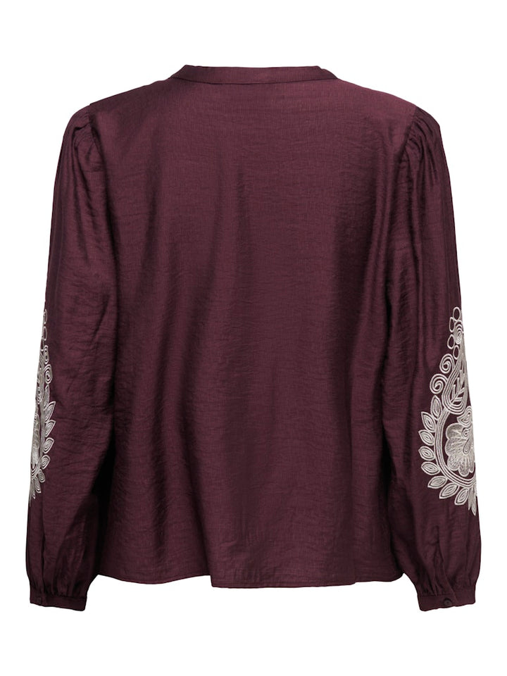 Onlkana 7/8 Top - Bordeaux