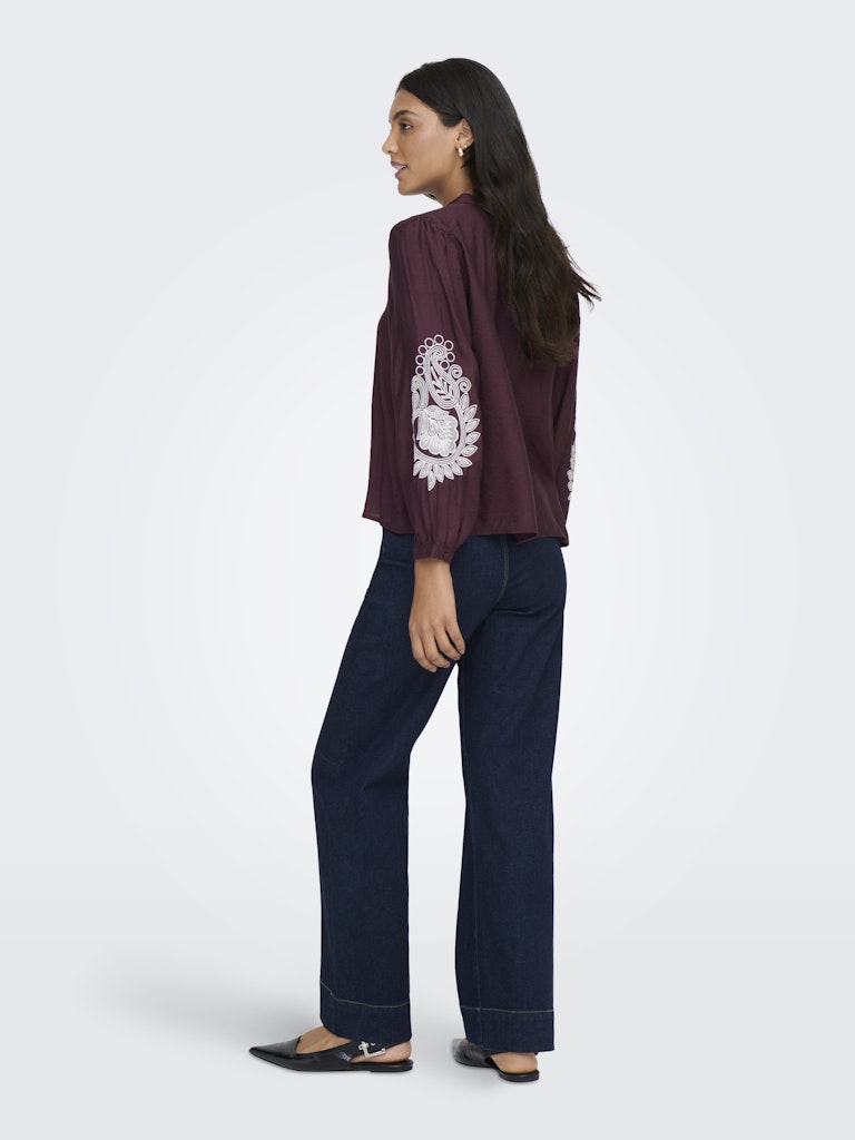 Onlkana 7/8 Top - Bordeaux