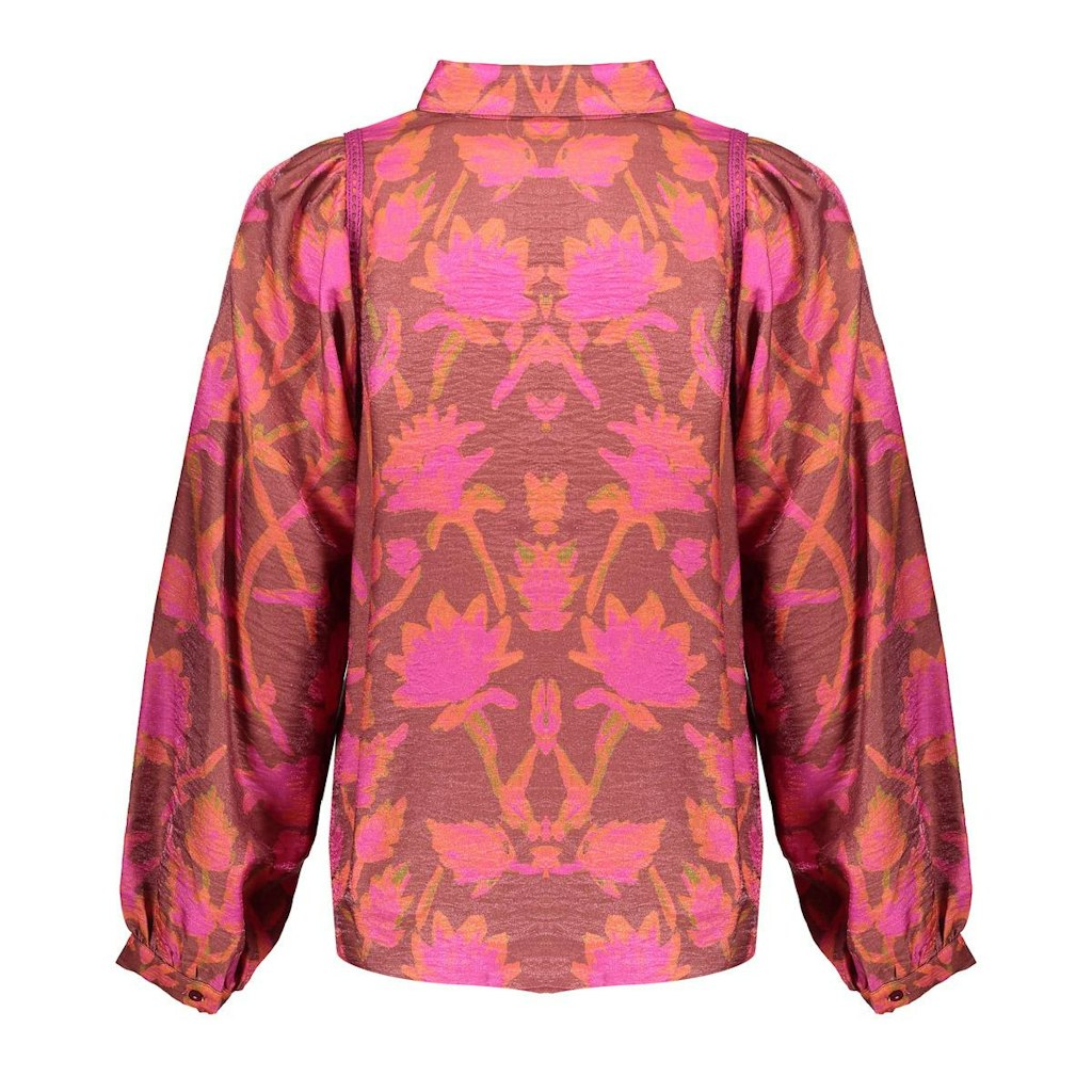 Blouse - Roze Dessin