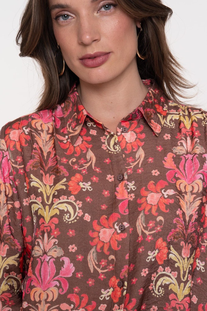 Blouse - Roze Dessin