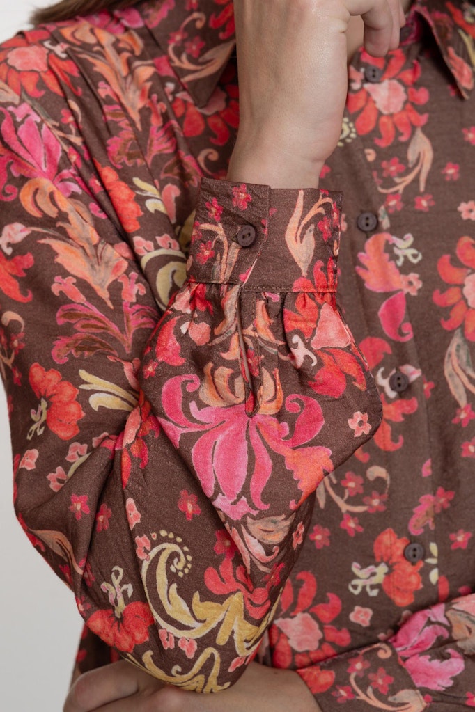 Blouse - Roze Dessin