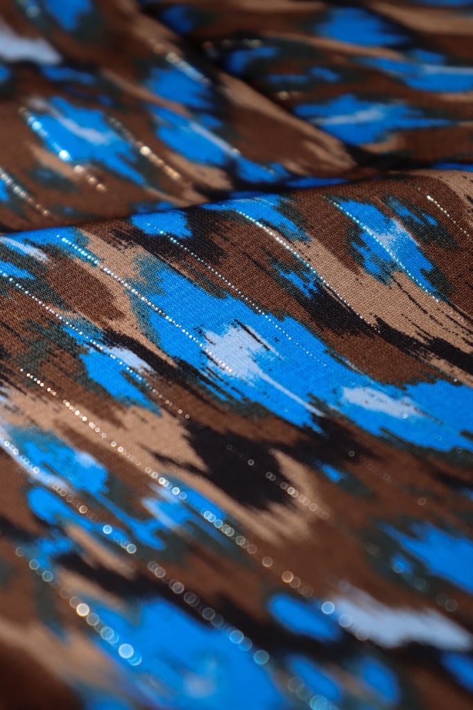 Blouse Amina - Bruin Dessin