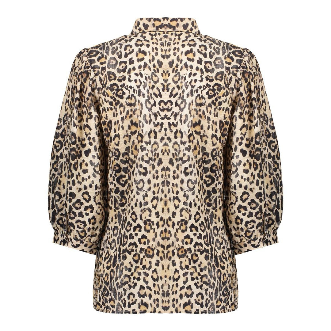 Blouse - Bruin Dessin