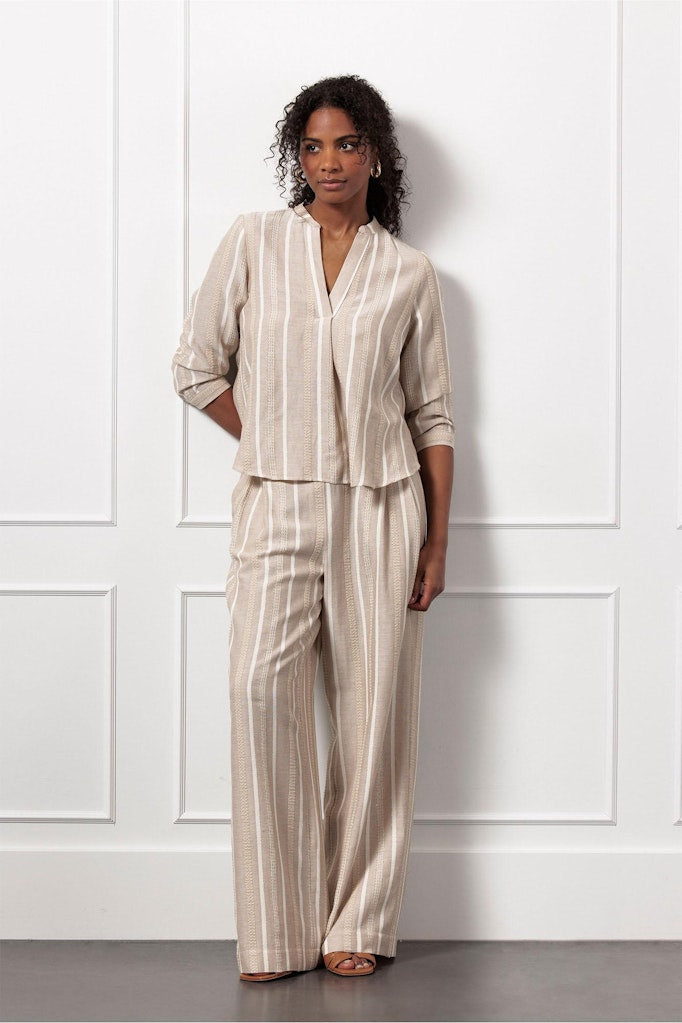 Lieve Gold Stripe - Bruin Dessin