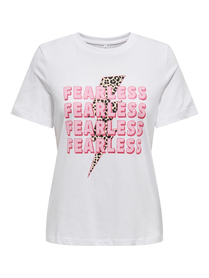 Onlhenny Life Reg S/s Top Box Jrs - Off-white