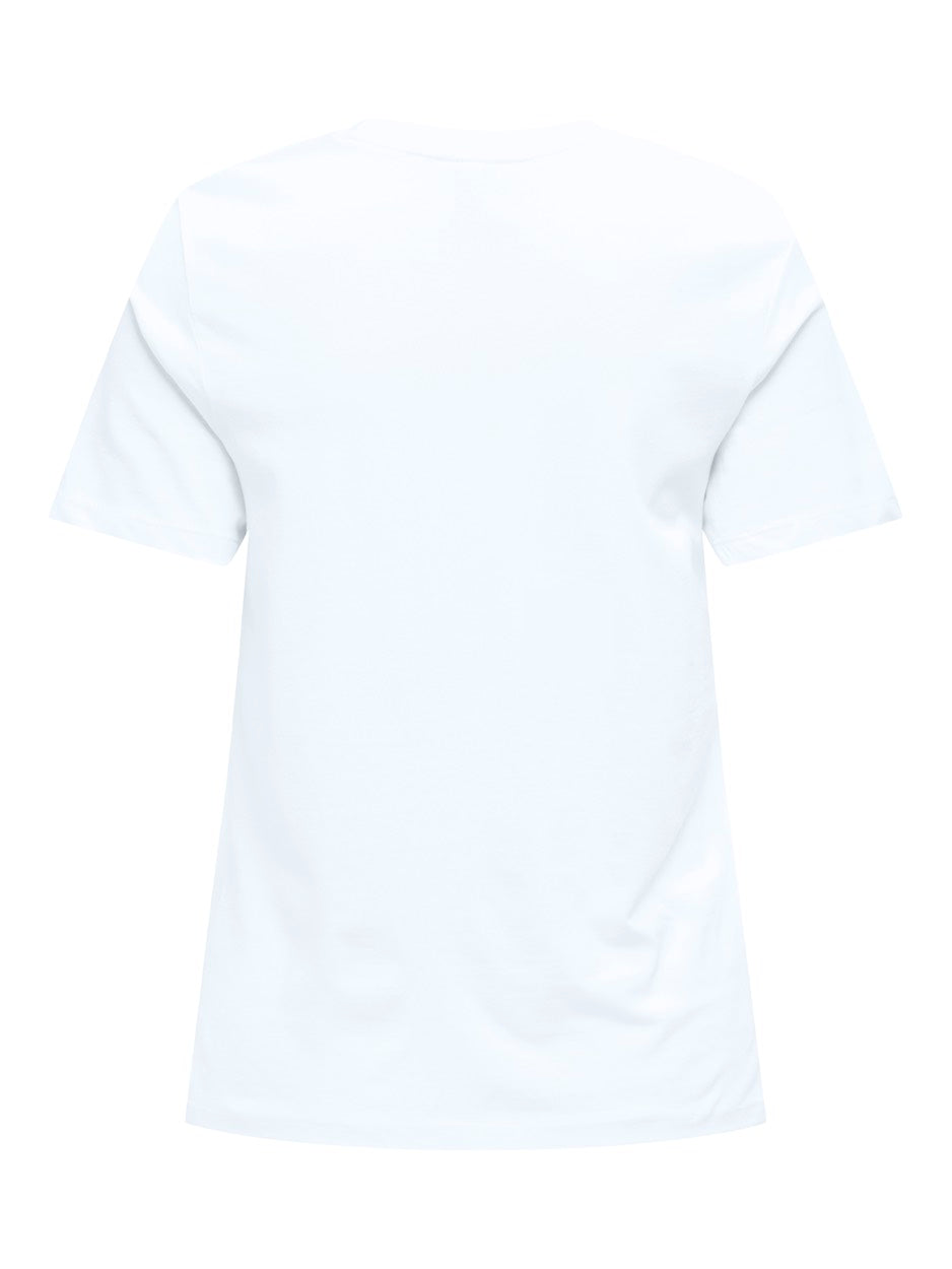 Onlhenny Life Reg S/s Top Box Jrs - Off-white