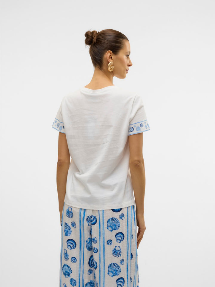 Vmsandra Francis Ss Top Box Jrs - Off-white