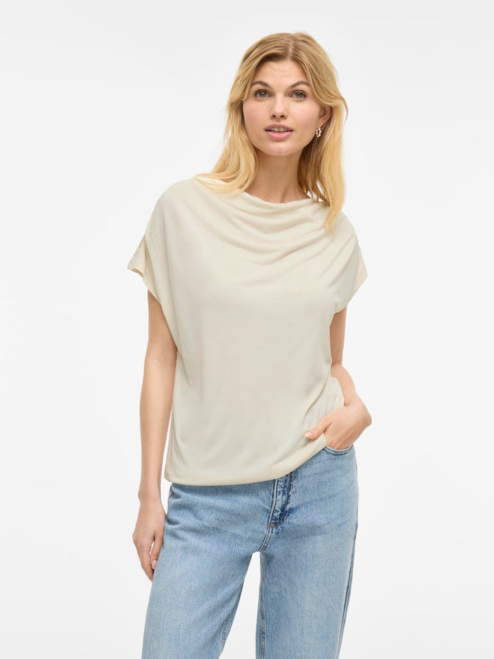 Vimodala Waterfall C/s Top/pb - Off-white