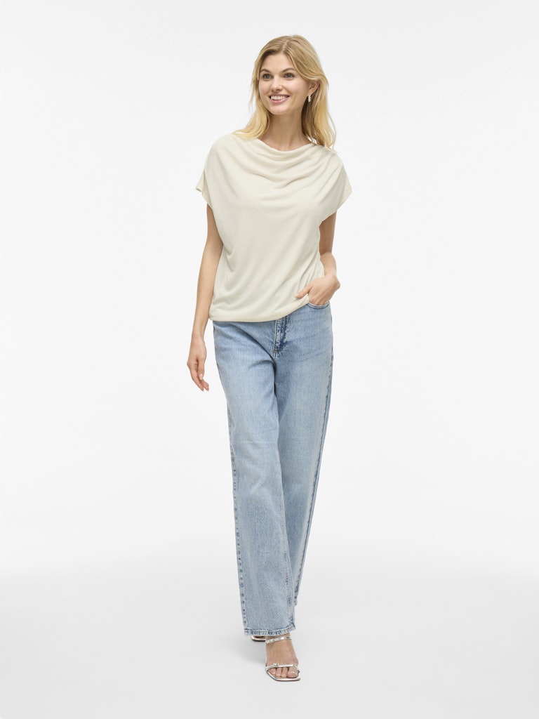 Vimodala Waterfall C/s Top/pb - Off-white