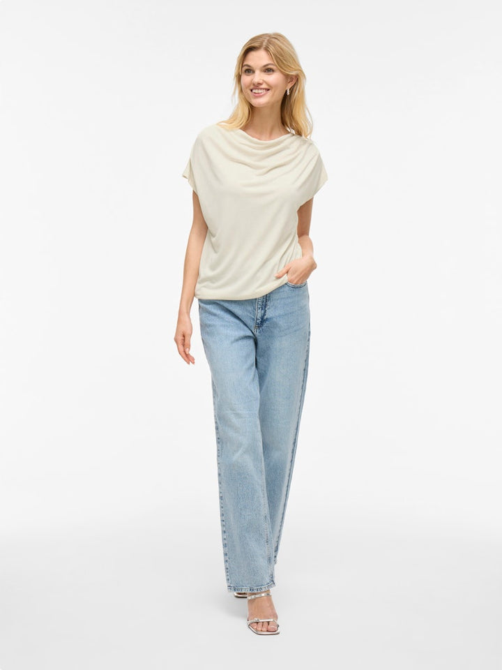 Vimodala Waterfall C/s Top/pb - Off-white