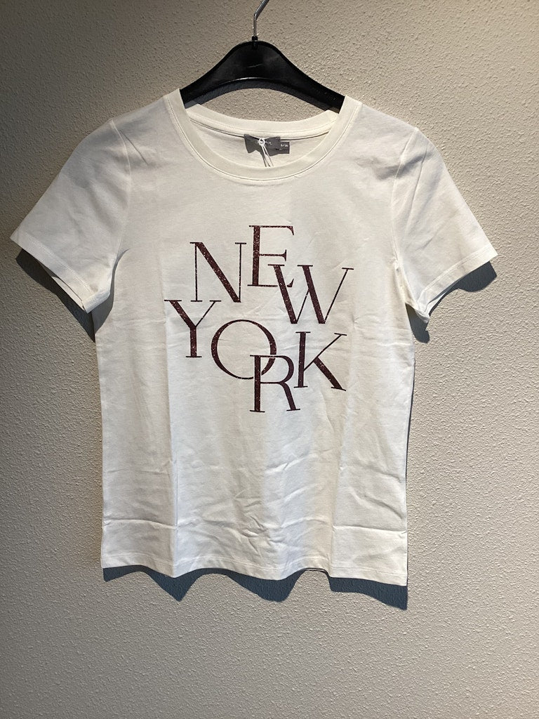 T-shirt ''new York'' - Off-white