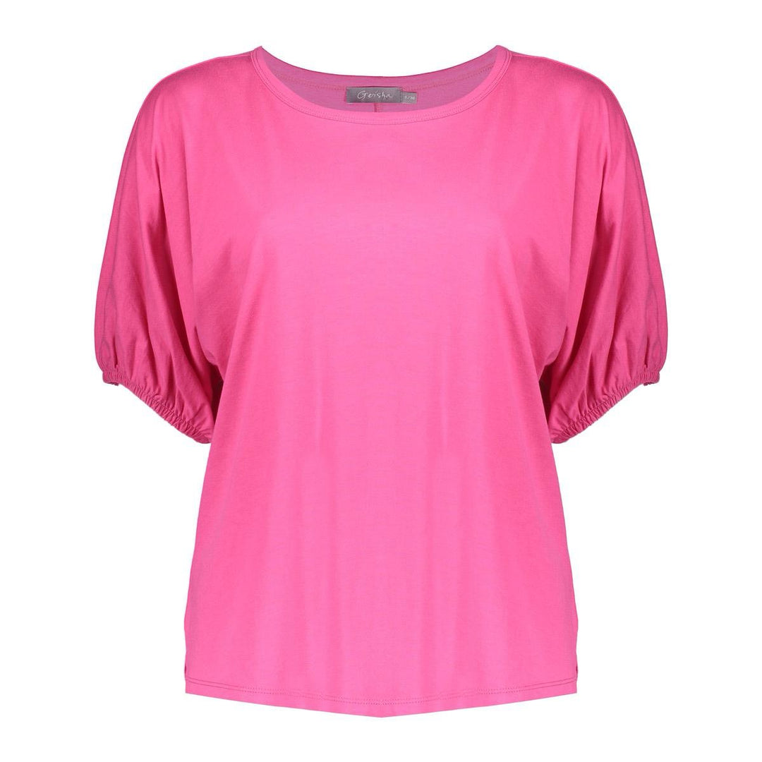 T-shirt Elastic Cuffs - Fuchsia