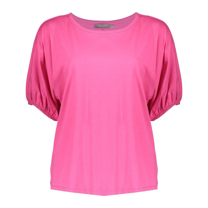 T-shirt Elastic Cuffs - Fuchsia